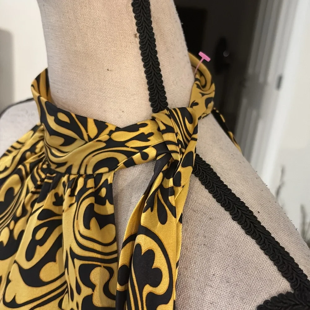 HOST PICK NWOT INC silk shirt sz 4 petite 100% silk 521 - Picture 3 of 5